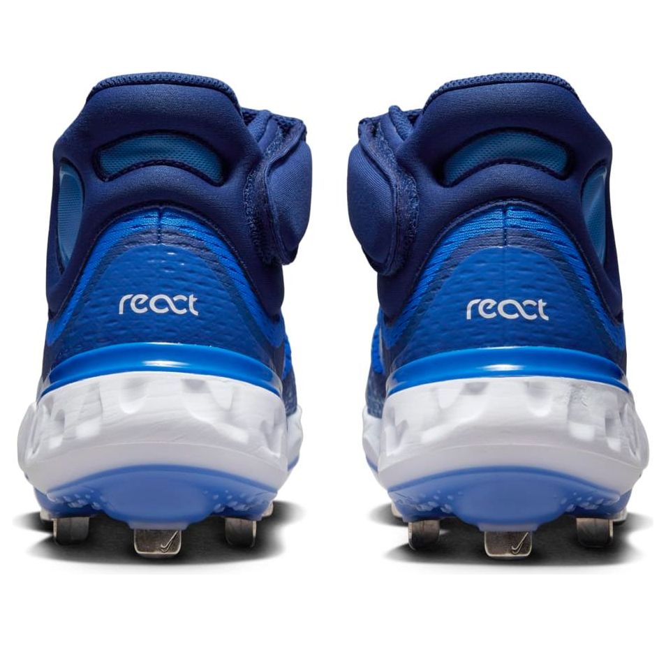 Nike Alpha Huarache Elite 4 Mid 'Hyper Royal White' DJ6520-414