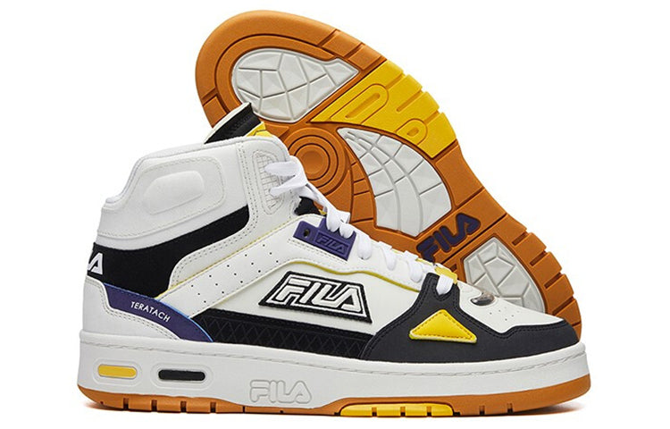 FILA FUSION 'White Black Yellow' T12M111204FBB