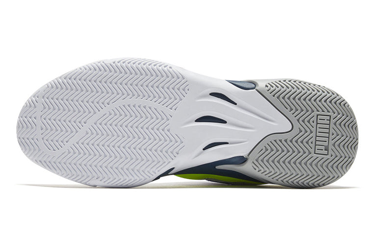 PUMA Storm Stitching 'Grey Neon Green' 372274-02