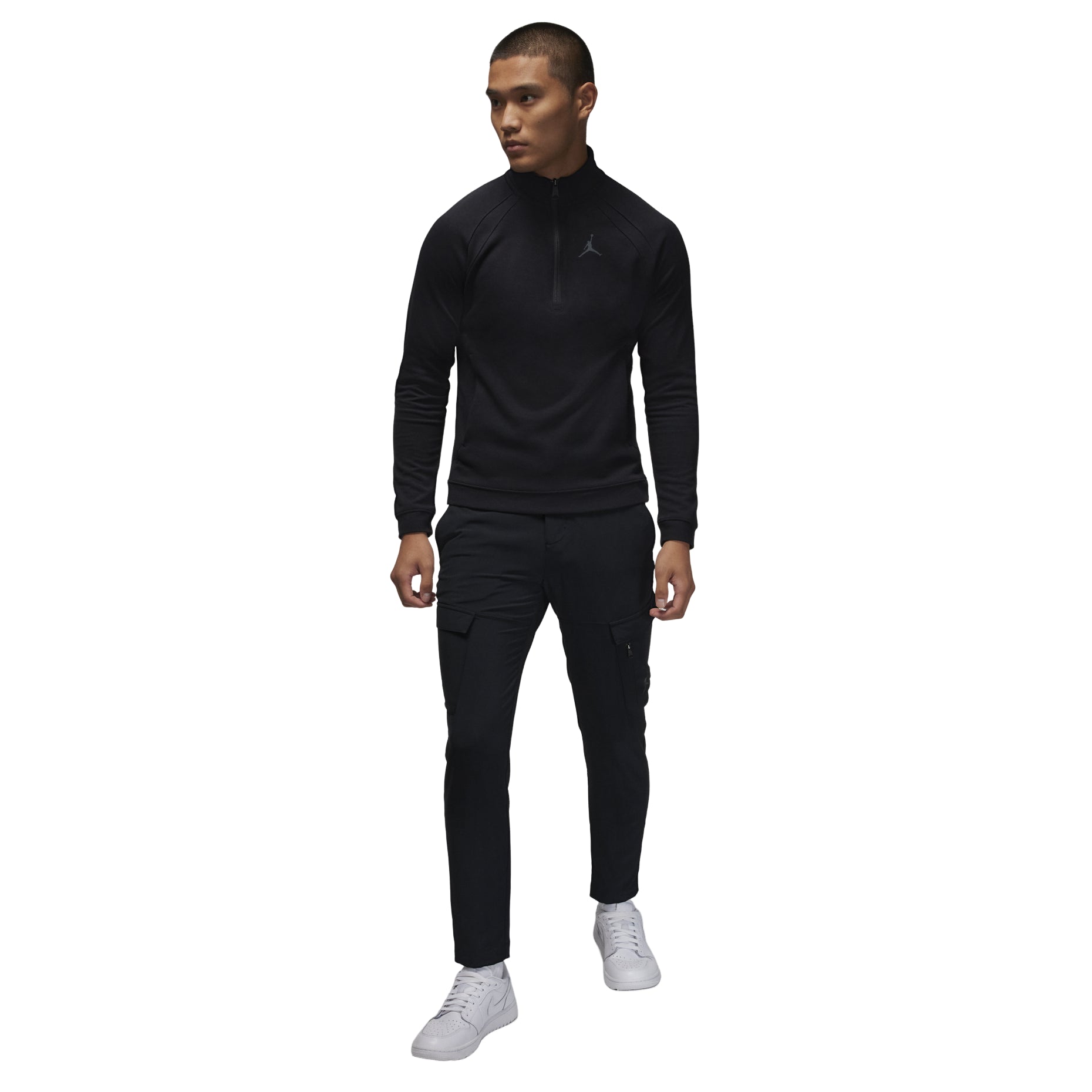 Air Jordan Sport Golf Half-Zip Top 'Black' FB7564-010