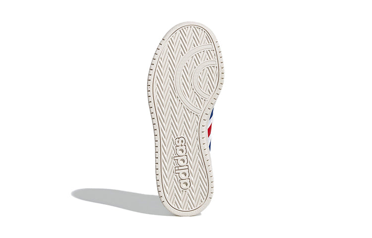 (GS) adidas Hoops 2.0 K 'White Blue Red' FW9120