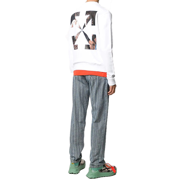 Off-White FW20 Caravaggio Angel Sweatershirt OMBA025E20FLE0050110