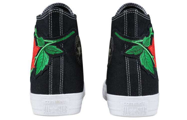 Converse Chuck Taylor All Star Embroidery 'Black Red' 160355C