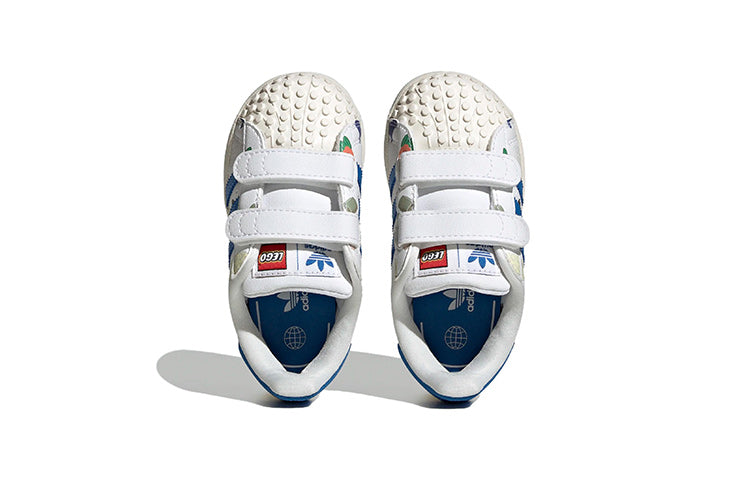 (TD) adidas Superstar CF x LEGO 'Bricks And Figurine - White Royal Blue' IF2199