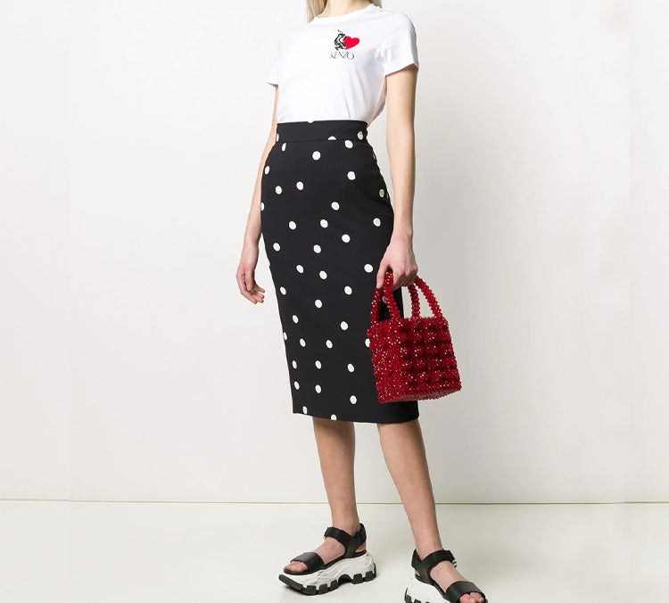 KENZO Round Neck Short Sleeve White FA5-2TS71-34W8