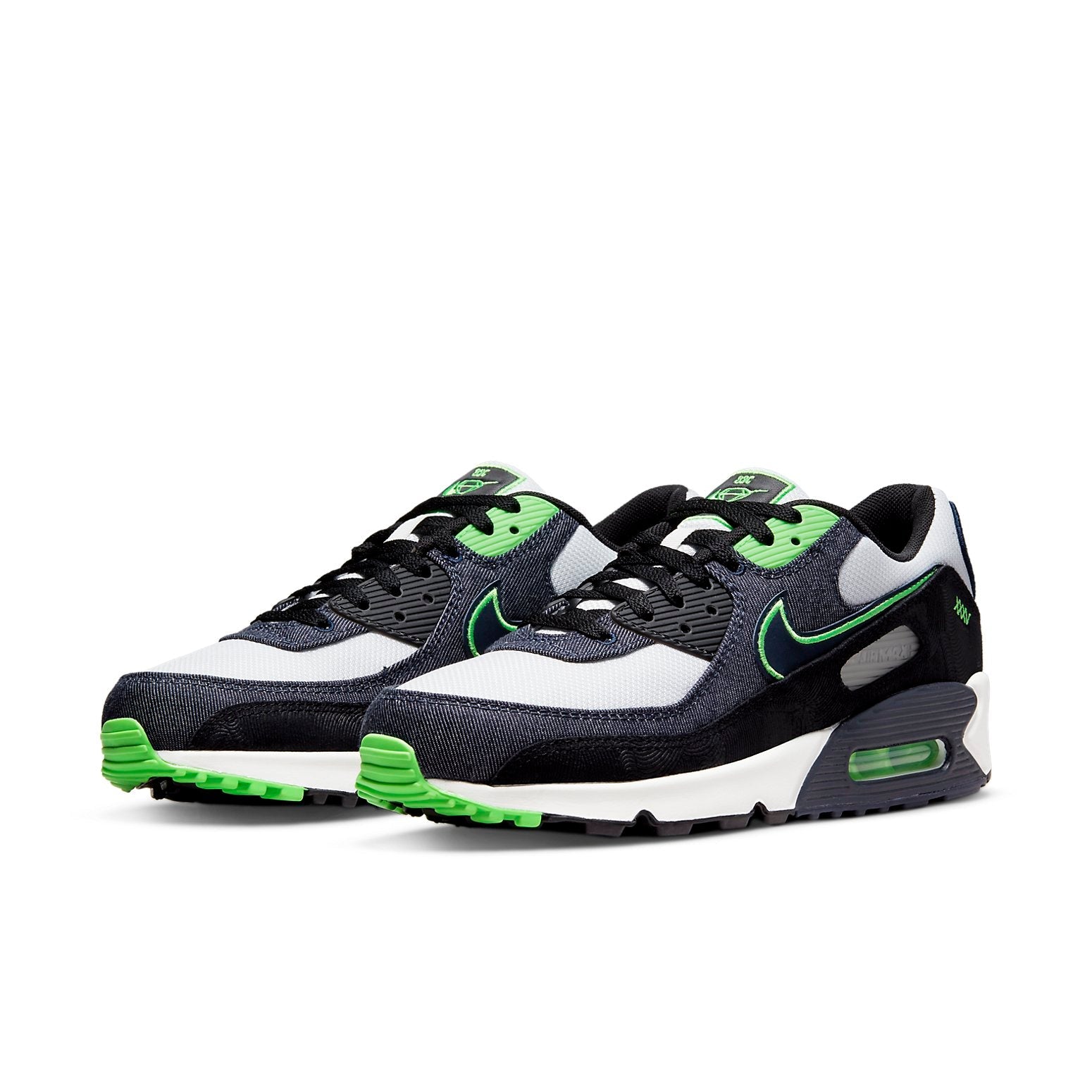 Nike Air Max 90 SE 'Black Scream Green' DN4155-001