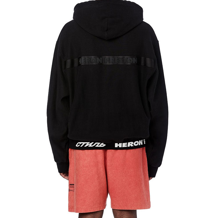 HERON PRESTON Unisex Logo Sweatshirt Black HMBB004S196330431010