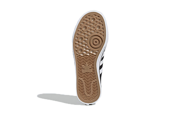 (GS) adidas Nizza J 'Black White' EF5155