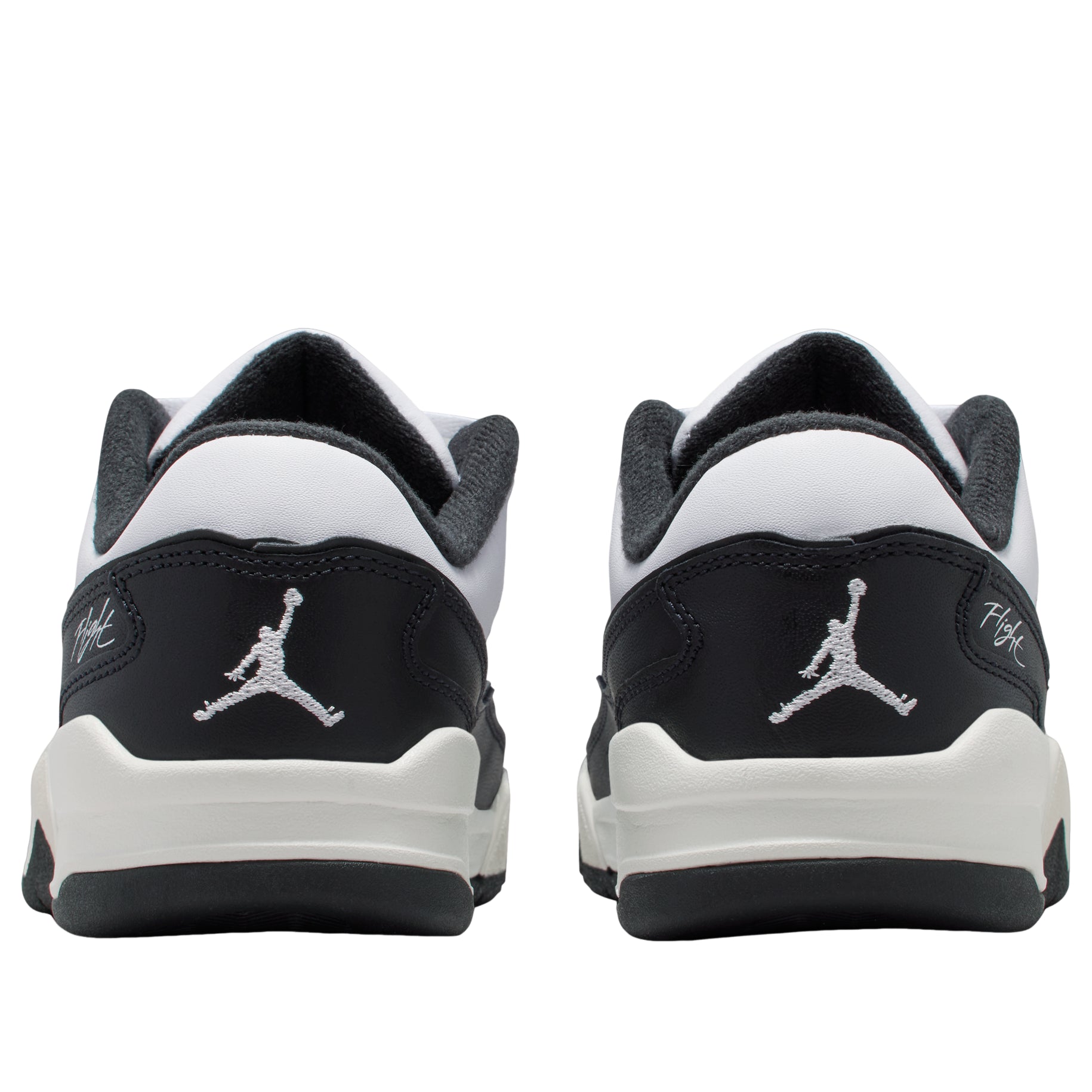 (GS) Air Jordan Flight Court 'White Black' HF3333-112