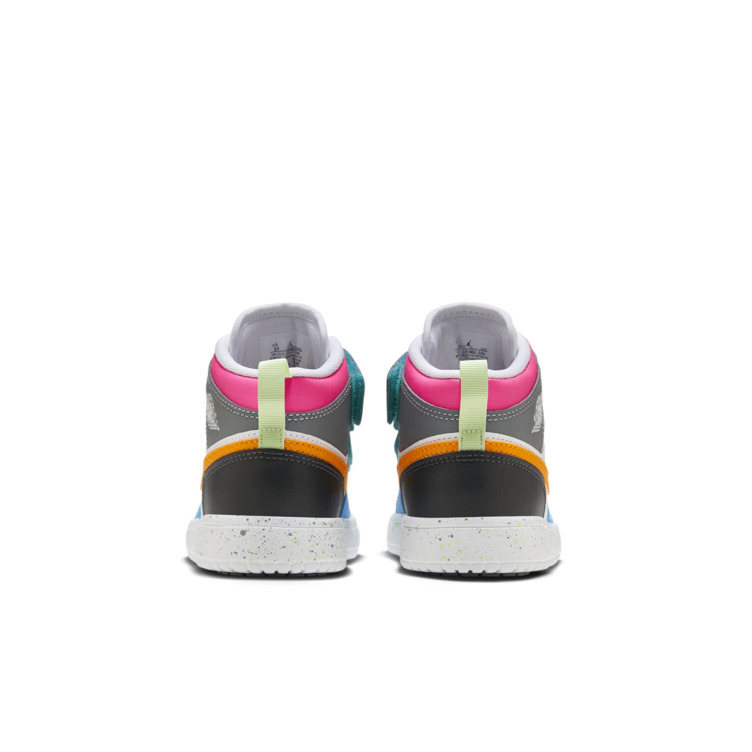 (PS) Air Jordan 1 Mid ALT SE 'White Dark Shadow Hyper Pink Taxi' FJ3462-100