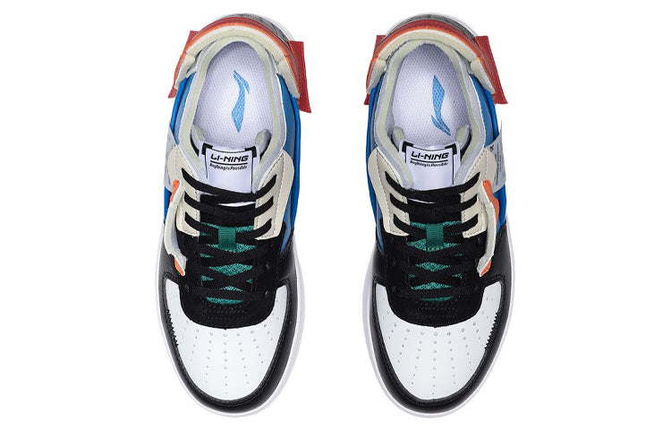 (WMNS) Li-Ning Counterflow 'Black White Blue' AGCQ394-4