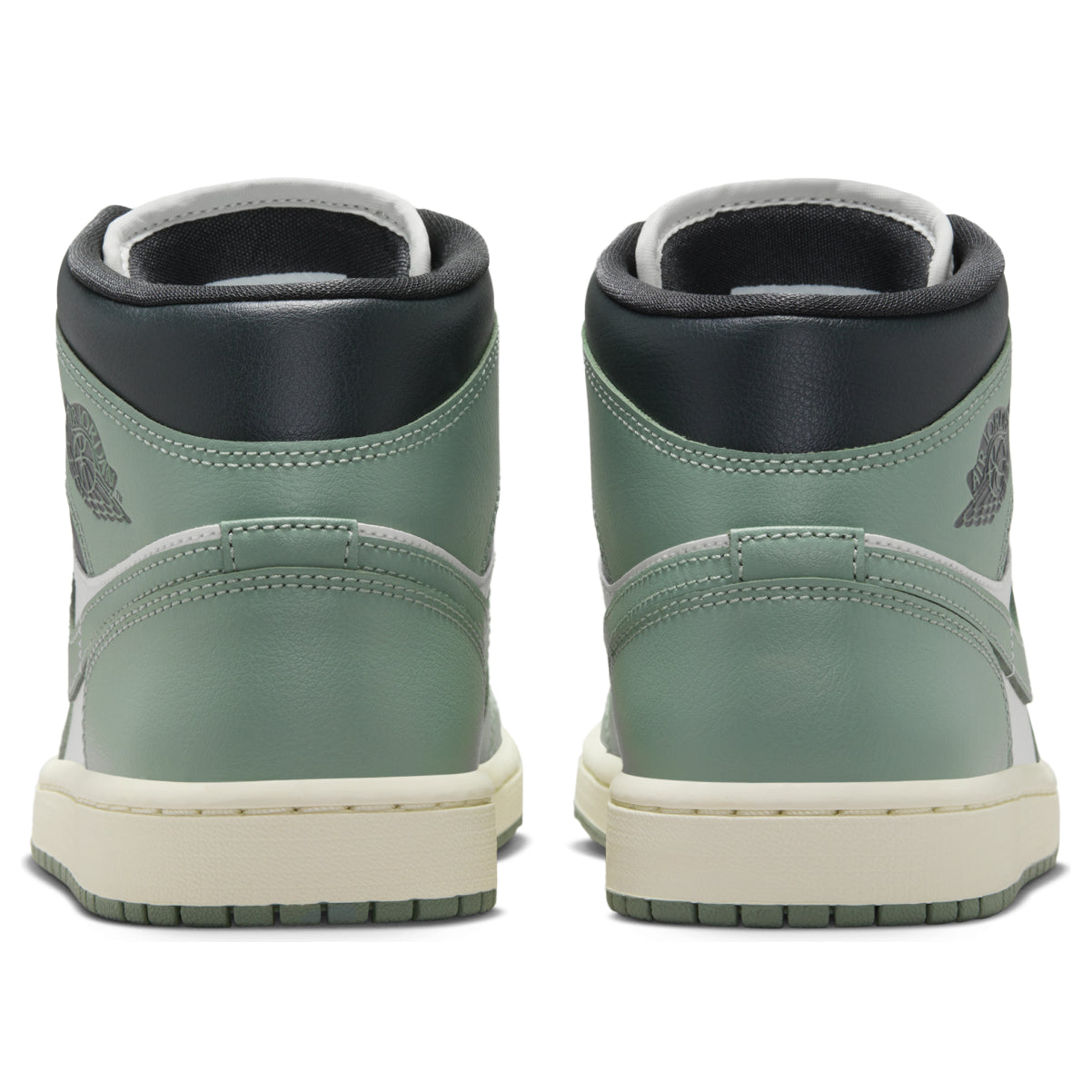 (WMNS) Air Jordan 1 Mid 'Jade Smoke' BQ6472-130