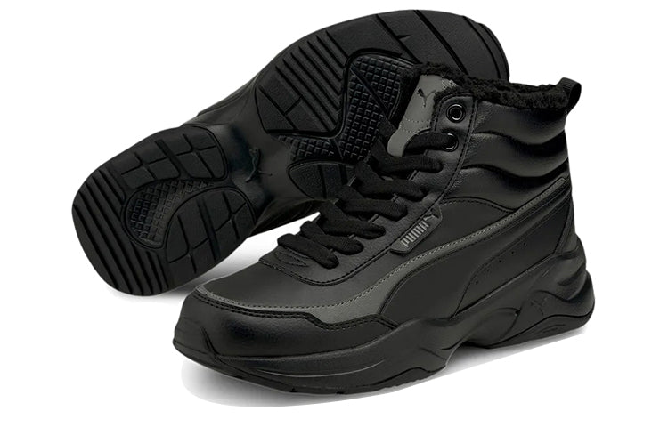 (WMNS) PUMA Cilia Mid Metallic Black 375835-02
