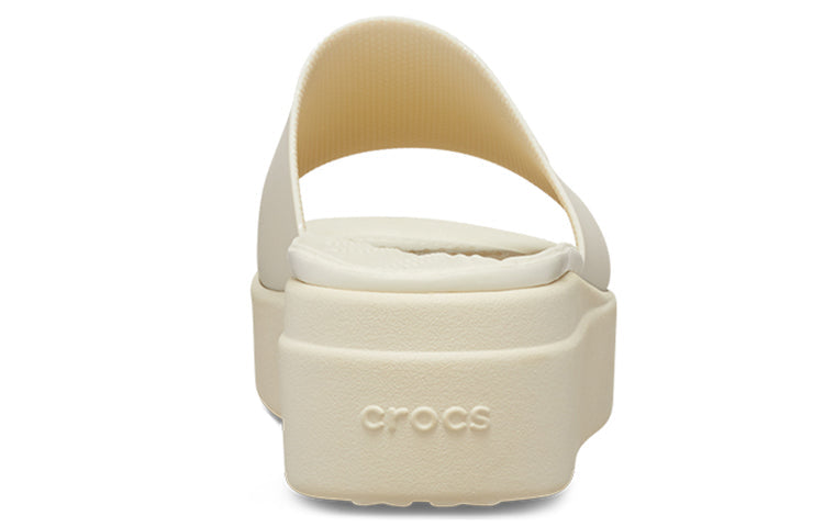 (WMNS) Crocs Brooklyn Slide 'White Beige' 208728-2Y2