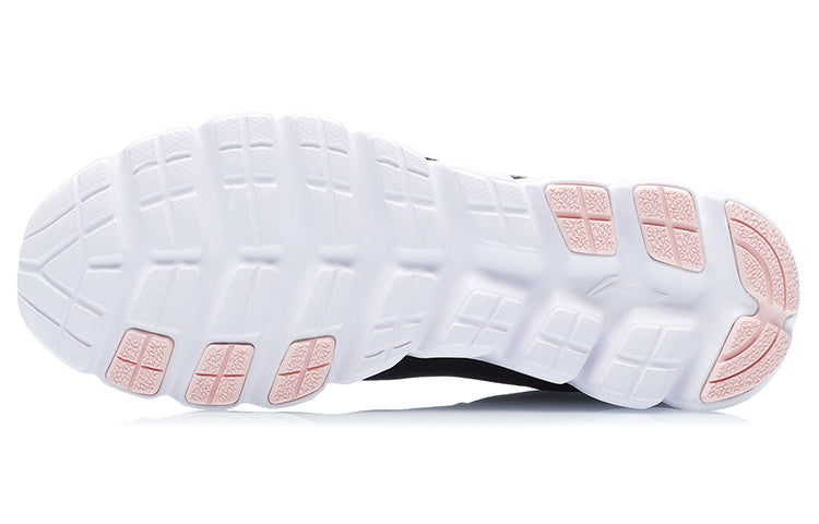 (WMNS) Li-Ning Running Shoes 'Black Pink' ARHR136-1