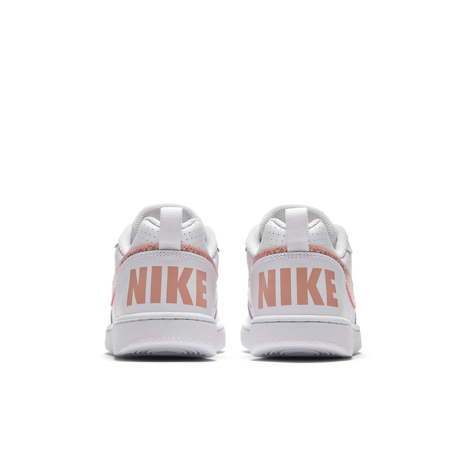 (GS) Nike Court Borough Low 'White Pink' 845104-101
