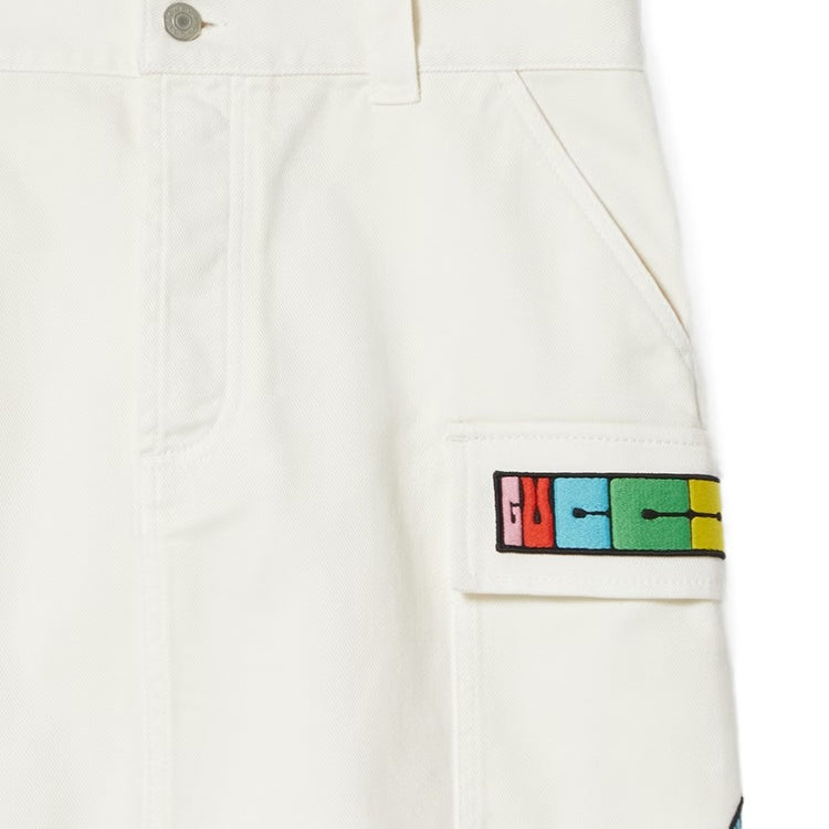 (WMNS) Gucci Mini Skirt With Gucci Patches 'Ivory' 783945-XDCXX-9200