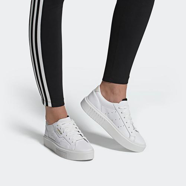(WMNS) adidas Sleek Super 'Footwear White' EF8858