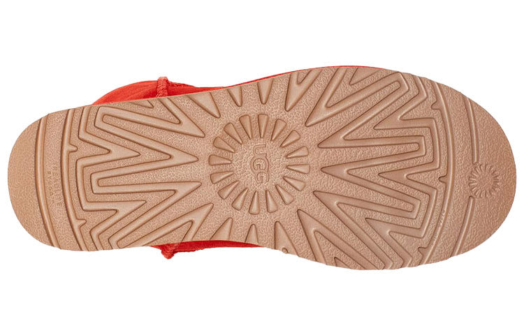 (WMNS) UGG Classic Mini II Boot Snow Boots Orange 1016222-LFL
