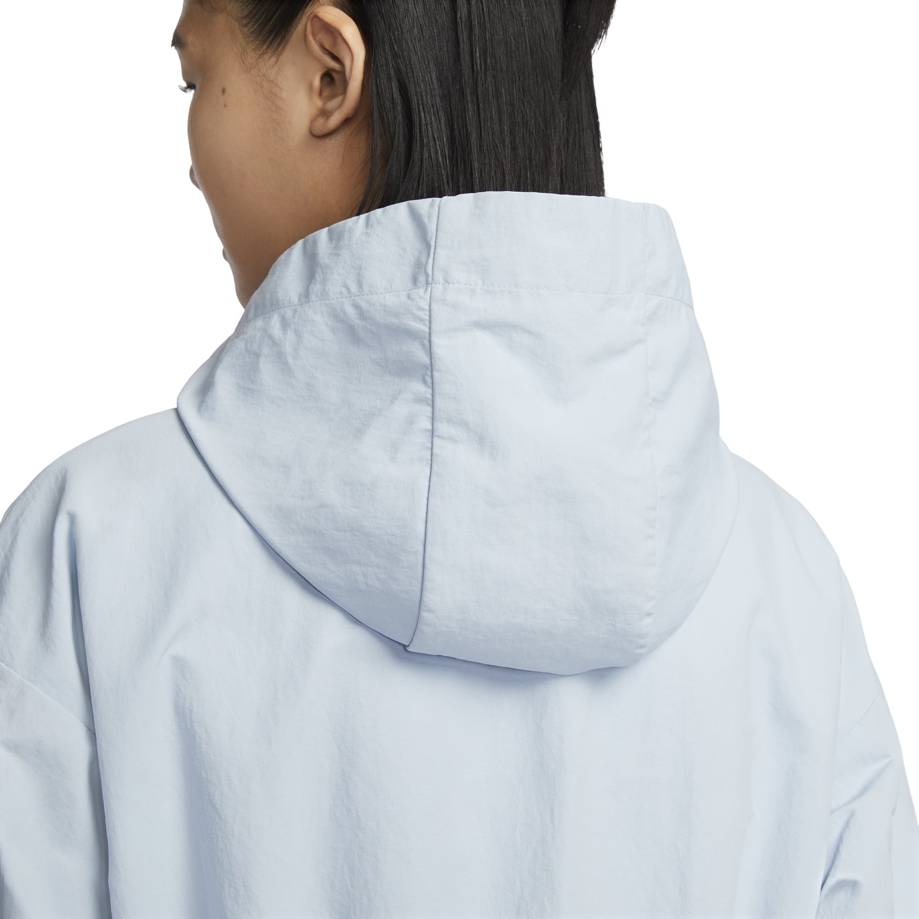(WMNS) Nike Sportswear Everything Wovens Oversized Hooded Jacket 'Light Armoury Blue' FN3670-440
