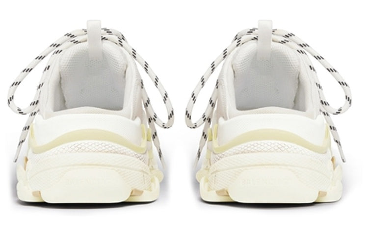 Balenciaga Triple S Mules 'White Double Foam and Mesh' 755687W3SM29097