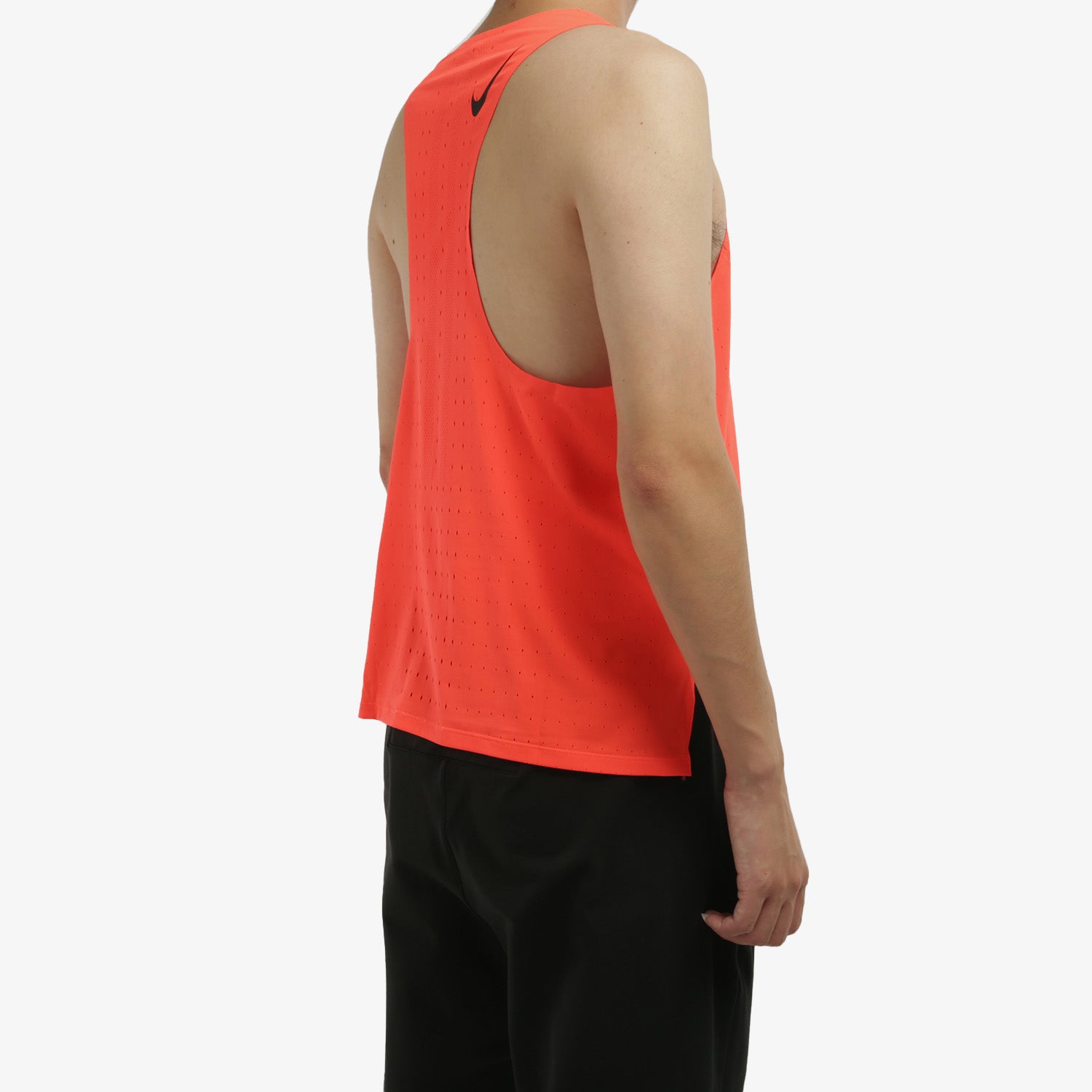Nike AeroSwift Breathable Training Sports Running Vest Orange CJ7836-854