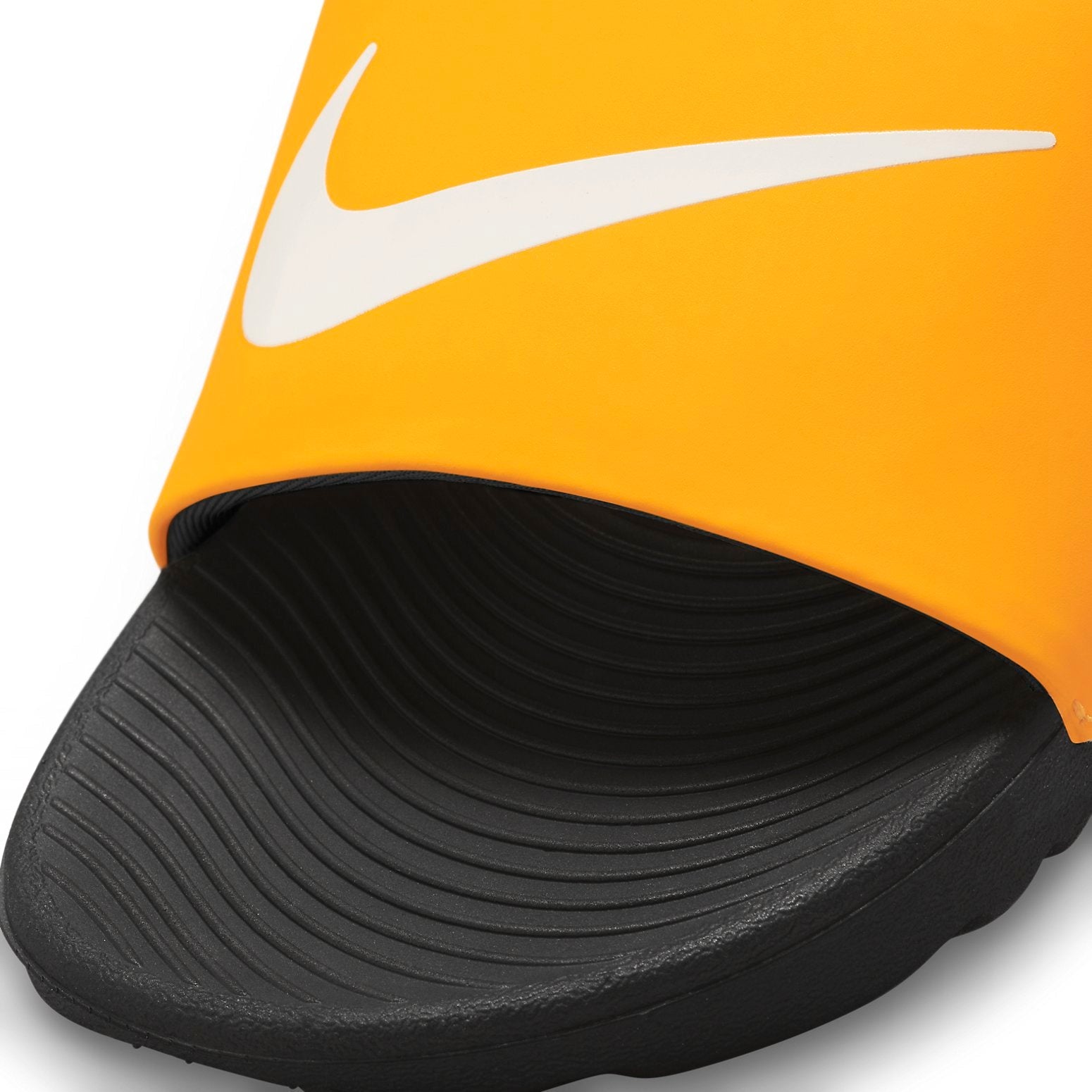 (GS) Nike Kawa Slides 'Laser Orange Black' 819352-802