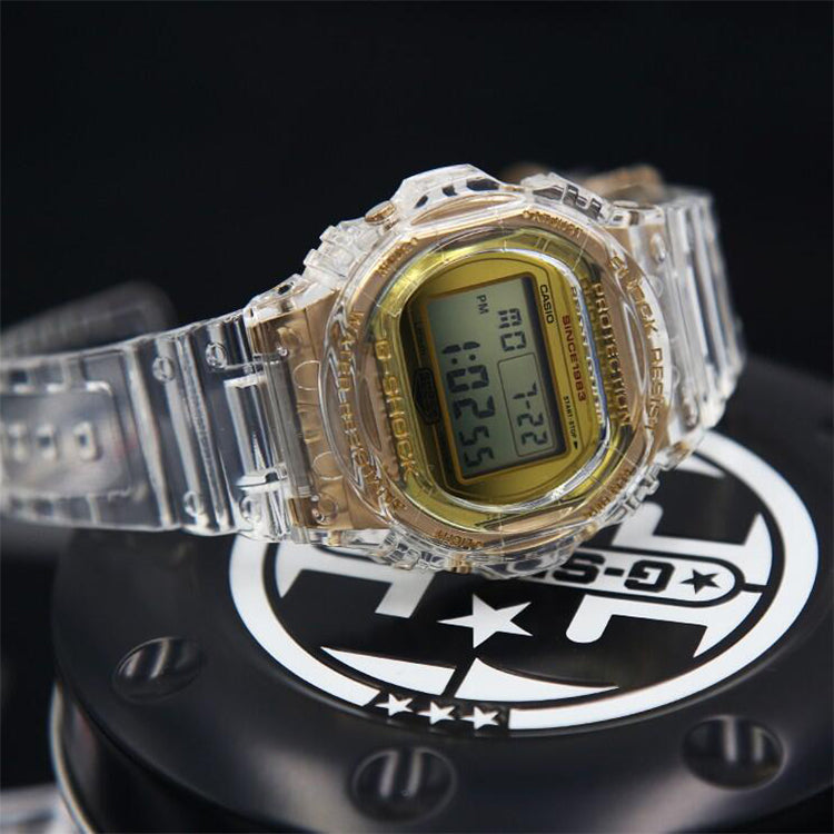 CASIO G-Shock Digital 'Translucent Gold' DW-5735E-7