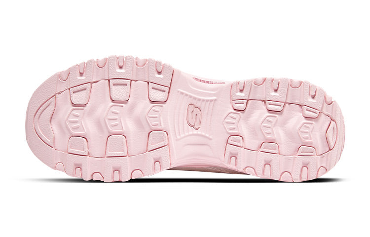 (WMNS) Skechers D'lites 1.0 'White Pink' 896192-WPK