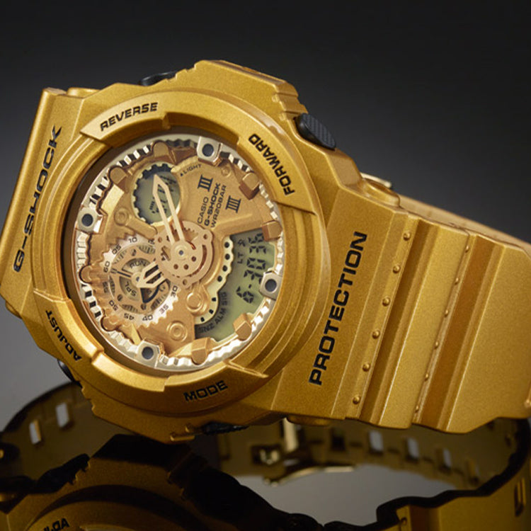 CASIO G-Shock Analog-Digital 'Yellow' GA-300GD-9A