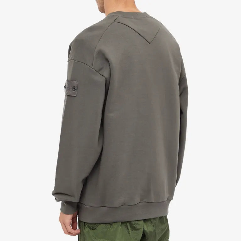 STONE ISLAND Crewneck Sweatshrt 'Dark Grey' 7715633F3-V0067