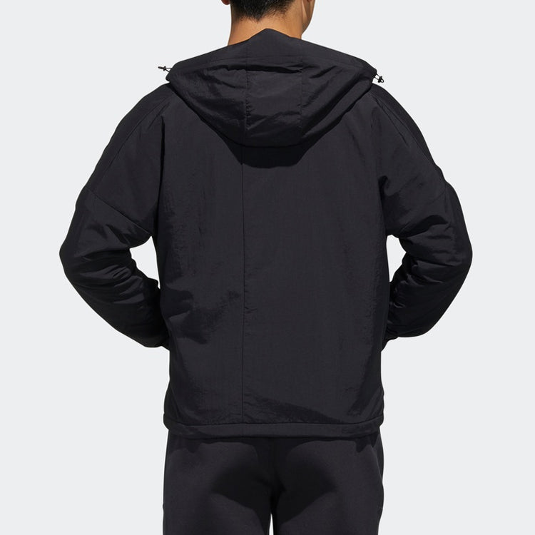 adidas Sports Woven Hooded Jacket Men Black FM9400