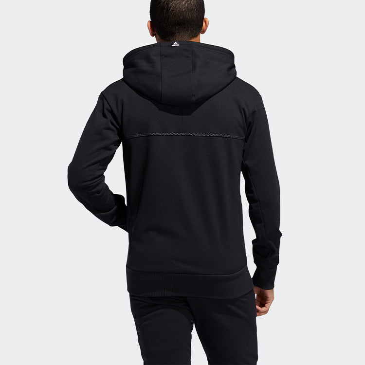 adidas Rose Wntr Hood Basketball Hooded Jacket Black EC6236