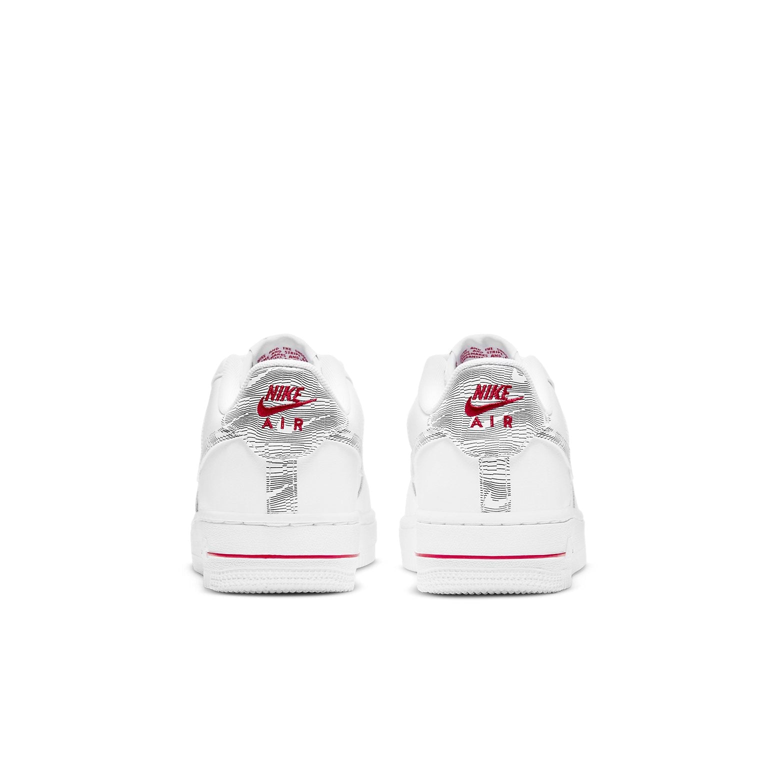 (GS) Nike Air Force 1 Low 'White University Red' DJ4625-100