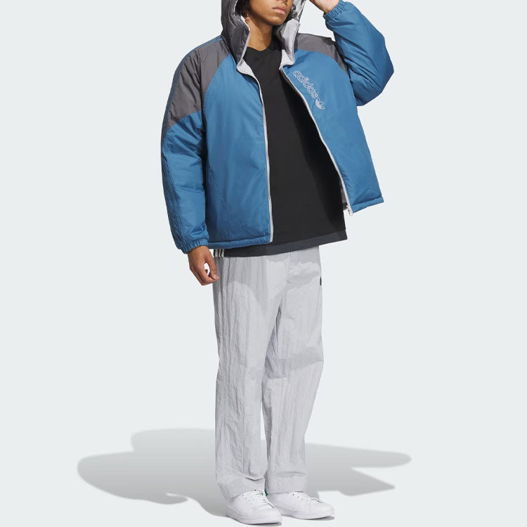 adidas Originals Reversible Down Jackets 'Blue White' IU4828