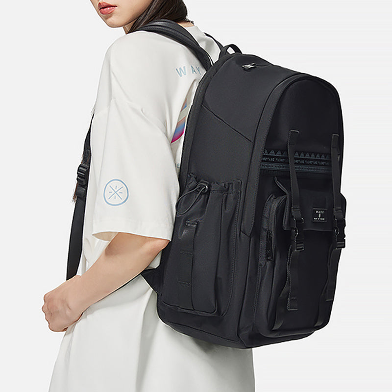 Li-Ning Way Of Wade Logo Backpack 'Black' ABSS185-1