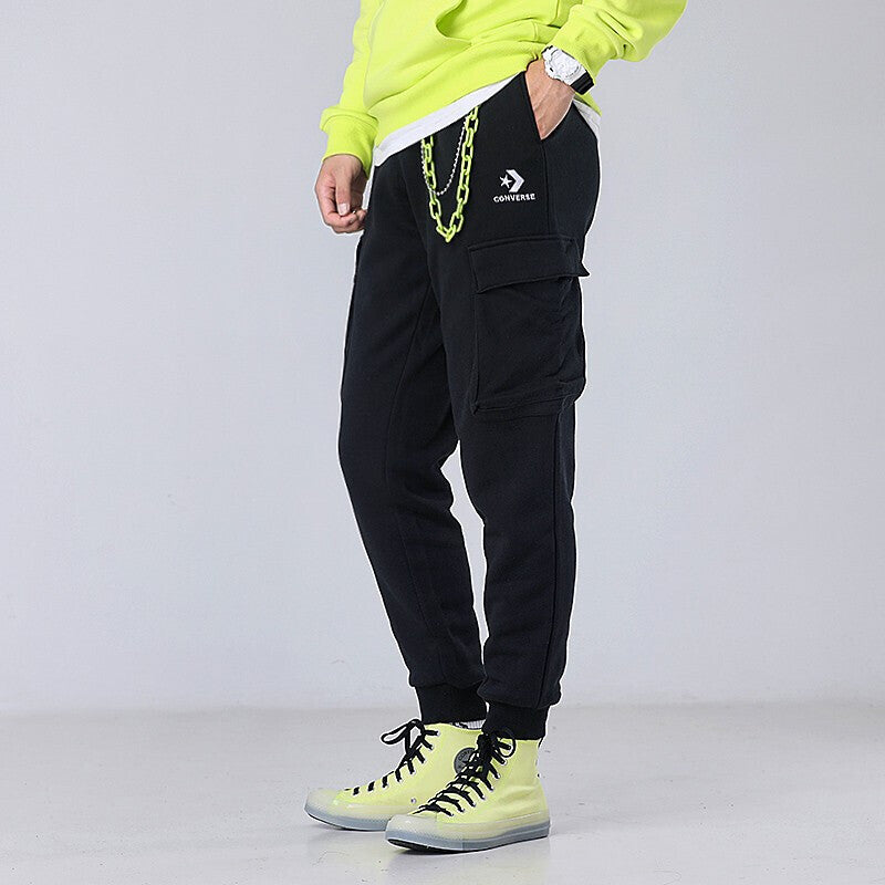 Converse Star Chevron EMB Cargo Trouser Asia Sizing 'Black' 10017878-A01