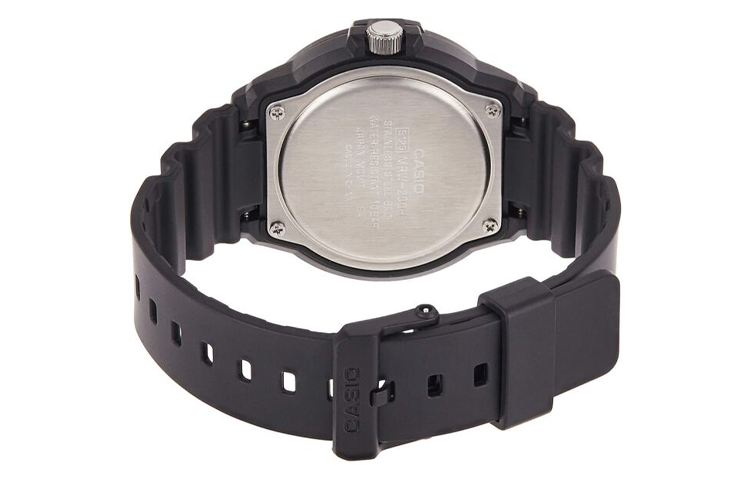 CASIO Sports Waterproof Shockproof Mens Black Analog MRW-200H-1B