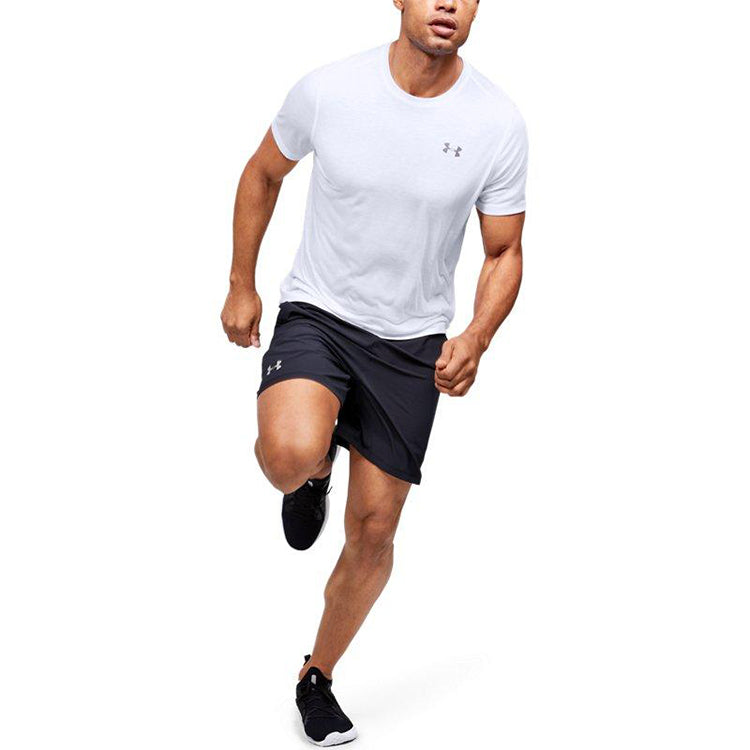 Men's Under Armour UA Swyft Running Sports Short Sleeve White 1347412-100