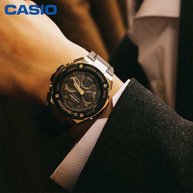 CASIO G-Shock G-Steel 'Gold Black' GST-S300G-1A9