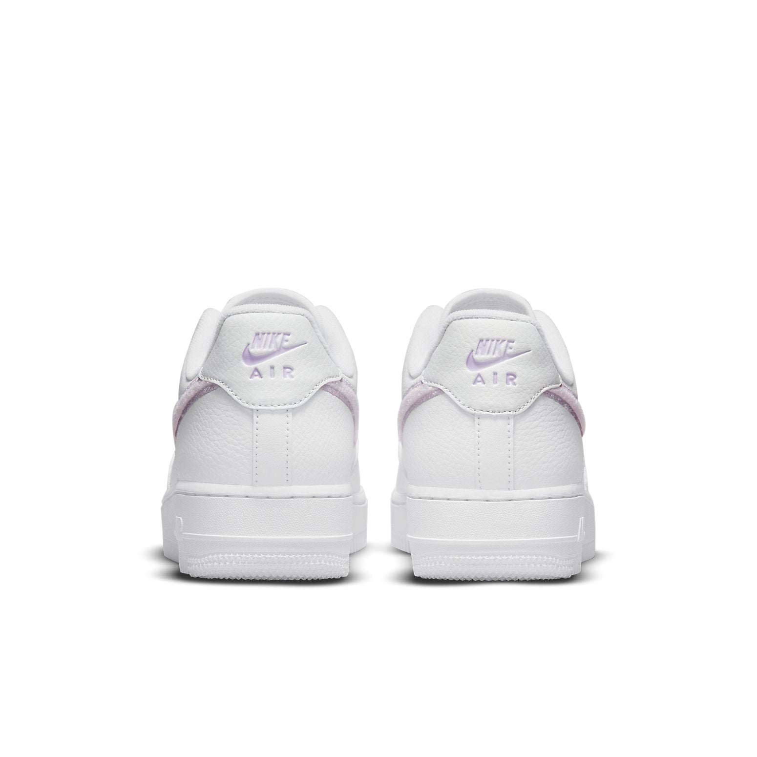 (WMNS) Nike Air Force 1 '07 Essential 'Chenille Swoosh - White Lilac' DN5056-100