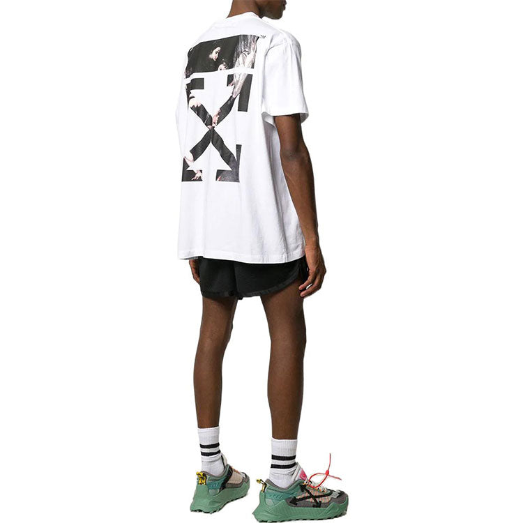 Off-White Caravaggio Arrow SS Over Tee OWKC038S20-5004-WH