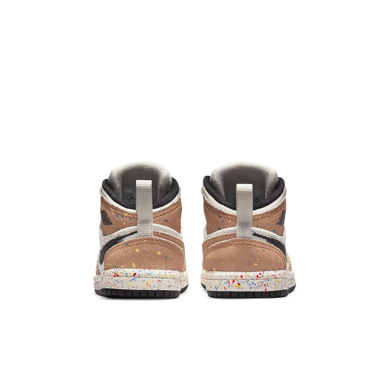 (TD) Air Jordan 1 Mid SE 'Brushstroke Paint Splatter' DA8012-100