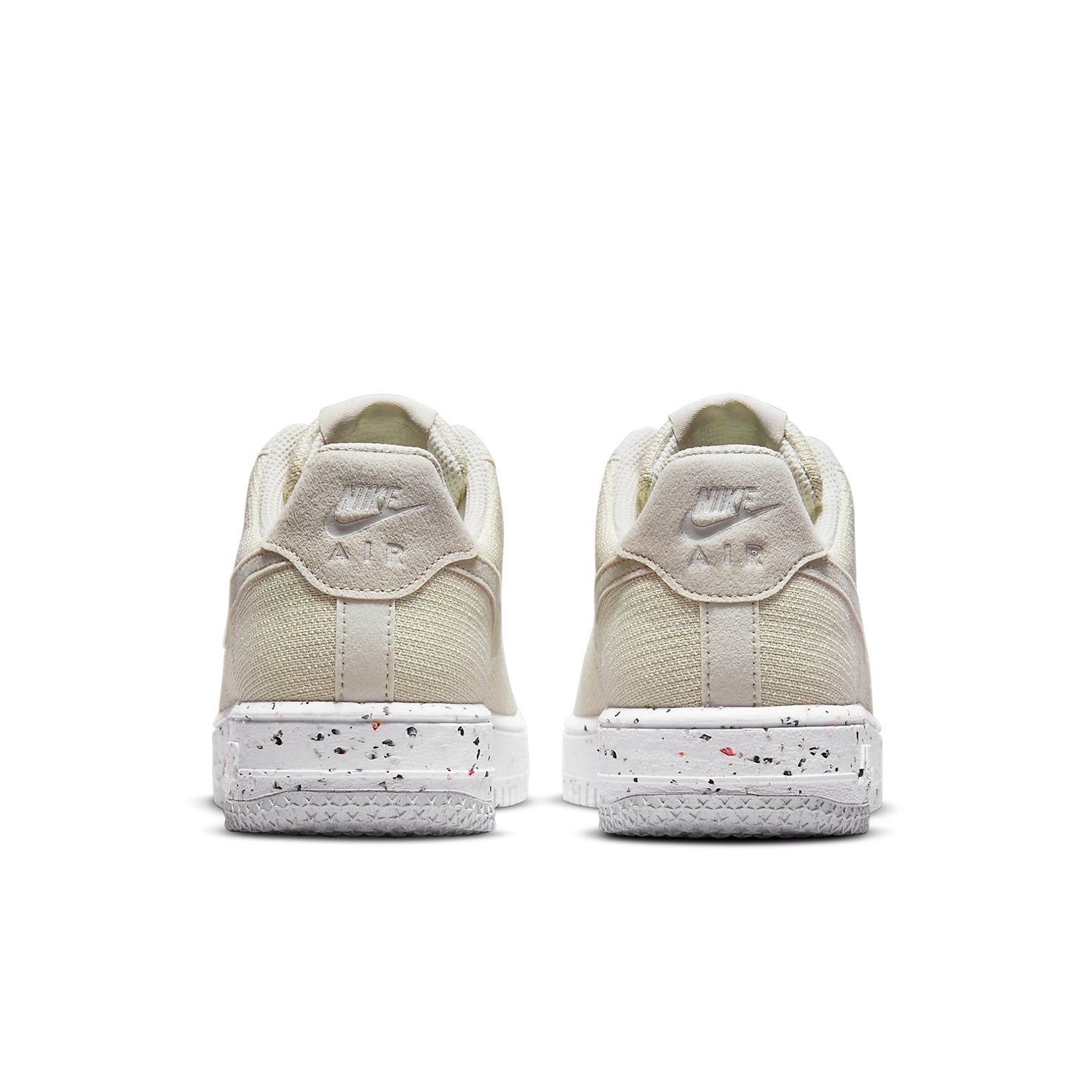 (WMNS) Nike Air Force 1 Crater Flyknit 'Light Cream' DC7273-200