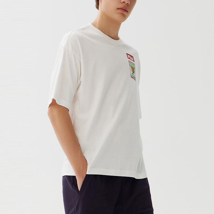 FILA Casual Loose Short Sleeve White F11M128163F-WT