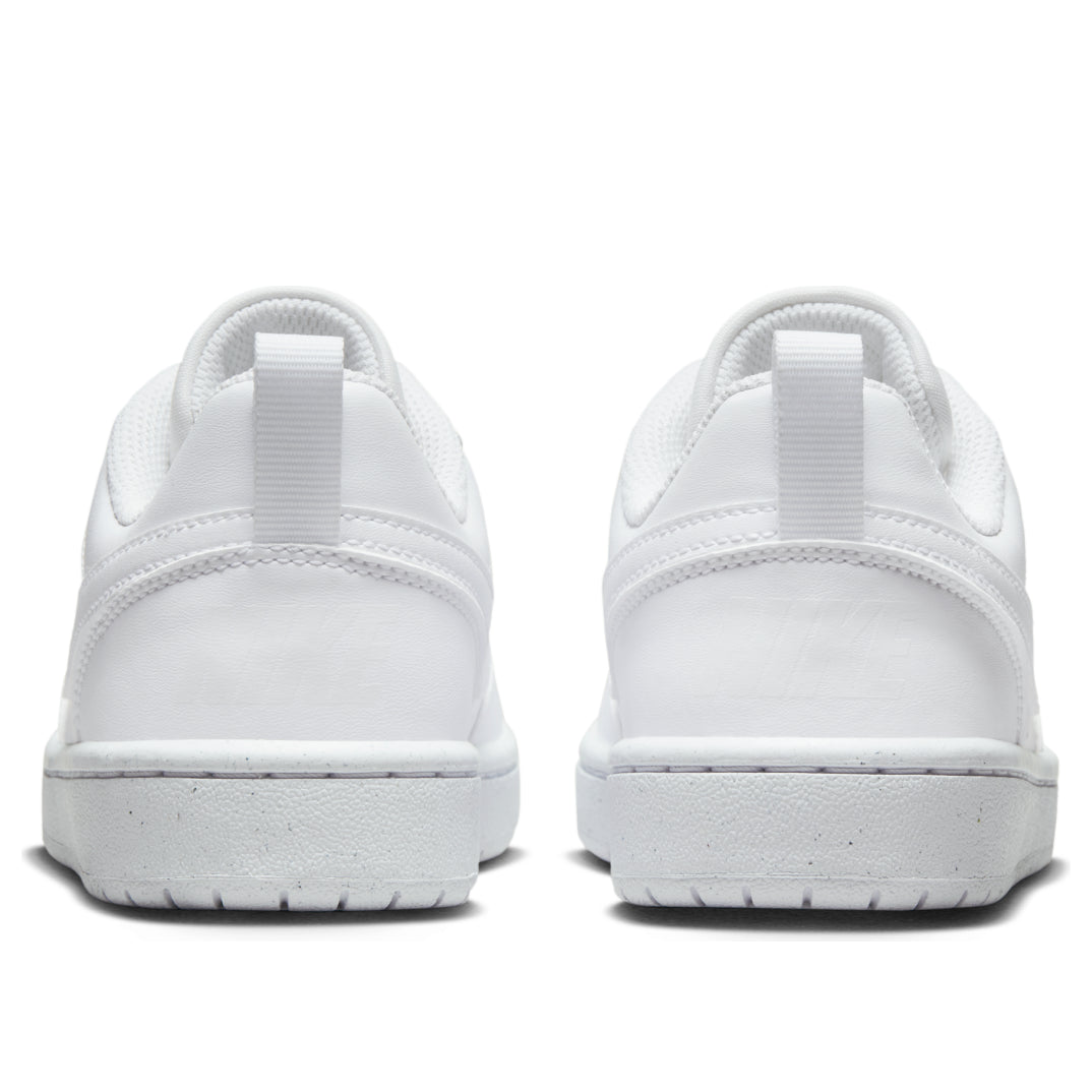 (GS) Nike Court Borough Low Recraft 'Triple White' DV5456-106