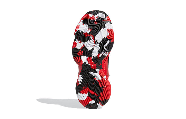 (GS) adidas Lockdown J Wear-resistant Non-Slip Black Red GZ3083