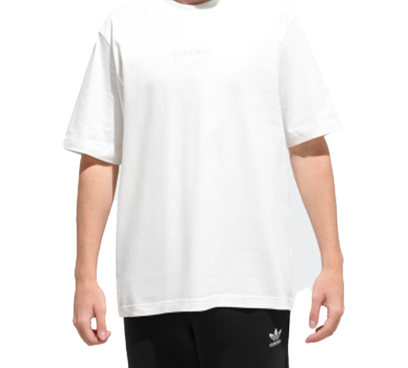 adidas originals Embroidered Logo Short Sleeve White GL6149