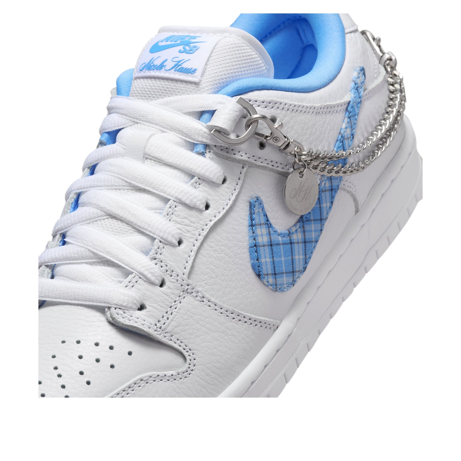 Nike x Nicole Hause SB Dunk Low Pro 'White University Blue' FZ8802-100