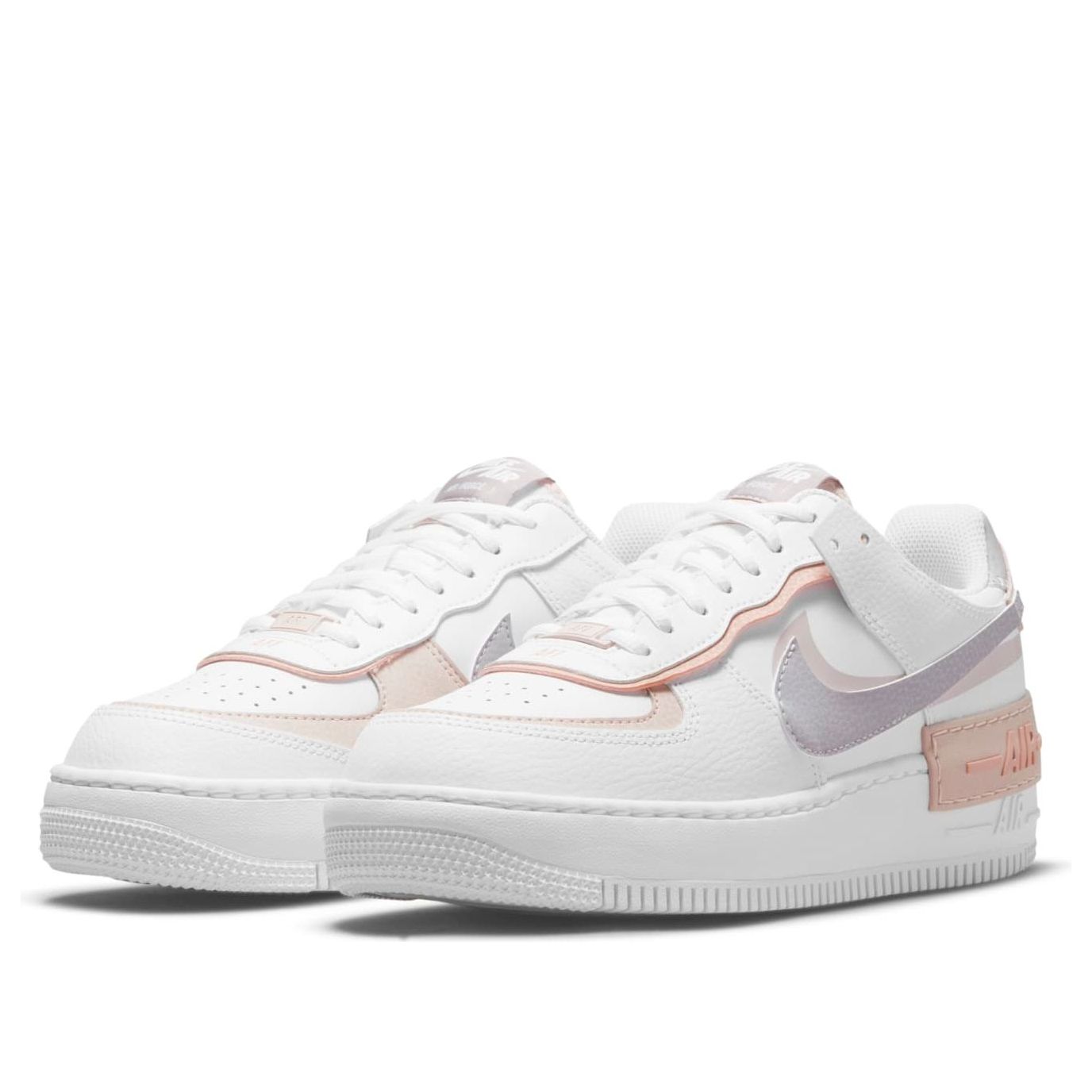 (WMNS) Nike Air Force 1 Shadow 'White Pink Oxford' CI0919-113